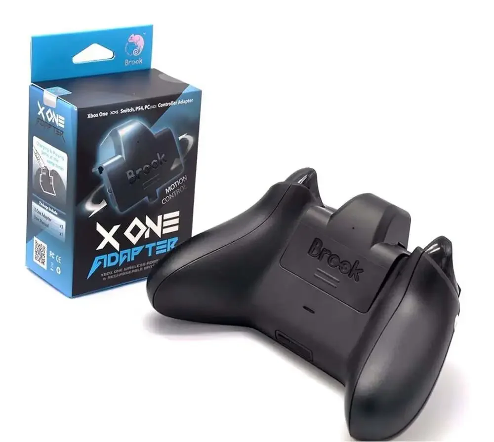Brook X One Adapter Wireless Controller Rechargeable Battery for Xbox One to PS4